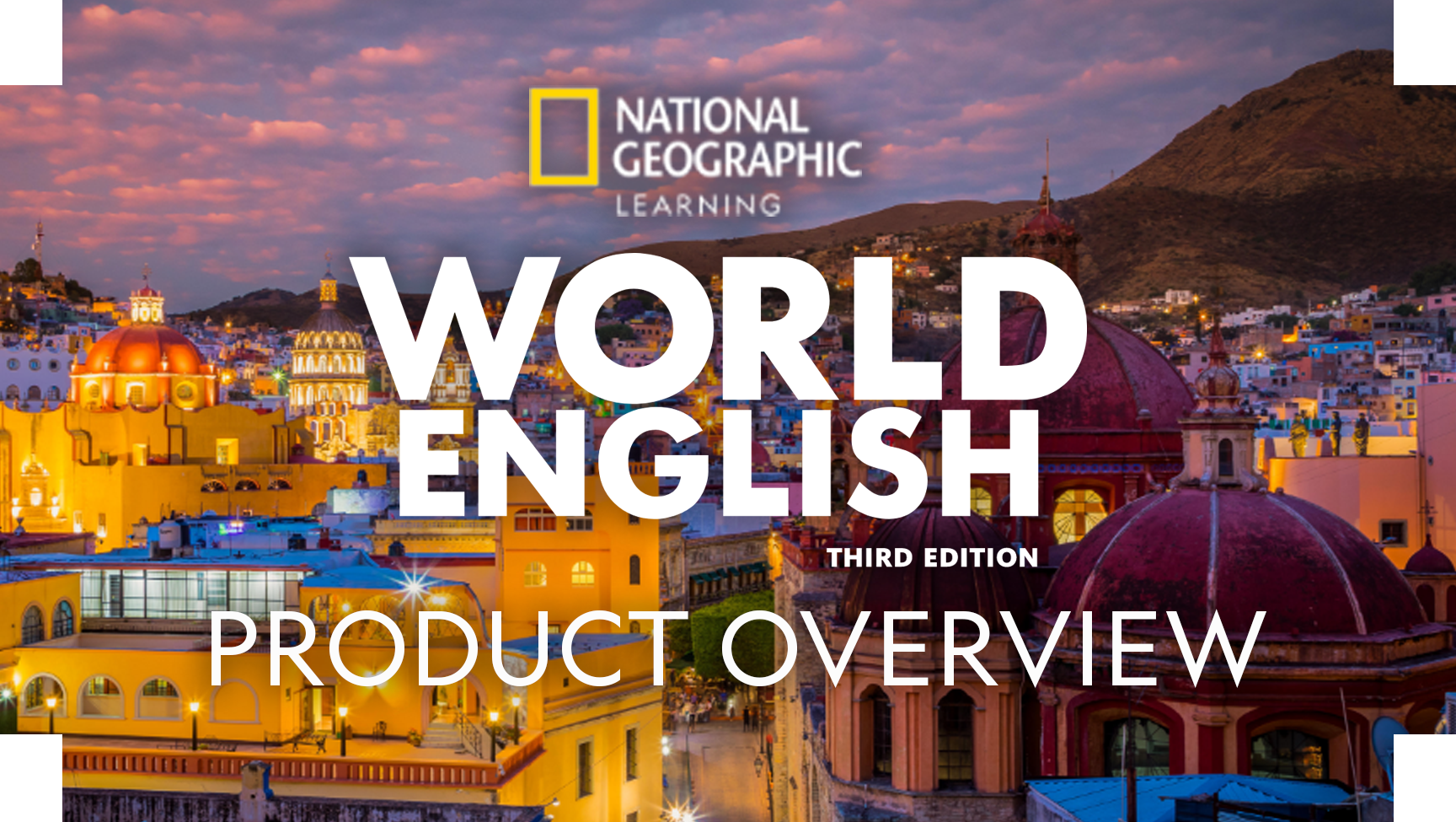 With World English, Third Edition learners experience the world through content and ideas from National Geographic and TED, providing the motivation to talk about what’s most important to them. 