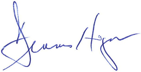Dennis Hogan signature