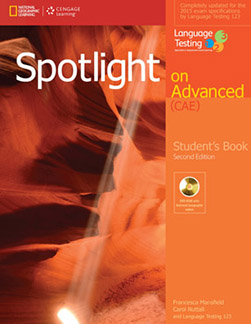 Spotlight On Advanced Students Book Dvd Rom Ngl Elt - 