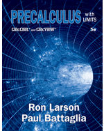 Precalculus with Limits, 5th Student Edition