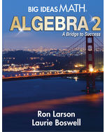 Big Ideas Math A Bridge To Success Algebra 2 Student Edition Ngl School Catalog Product 9781642450156