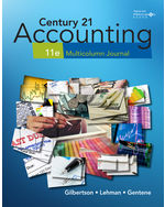 Print Working Papers, Chapters 1-17 Century 21 Accounting Multicolumn  Journal 9781337565530