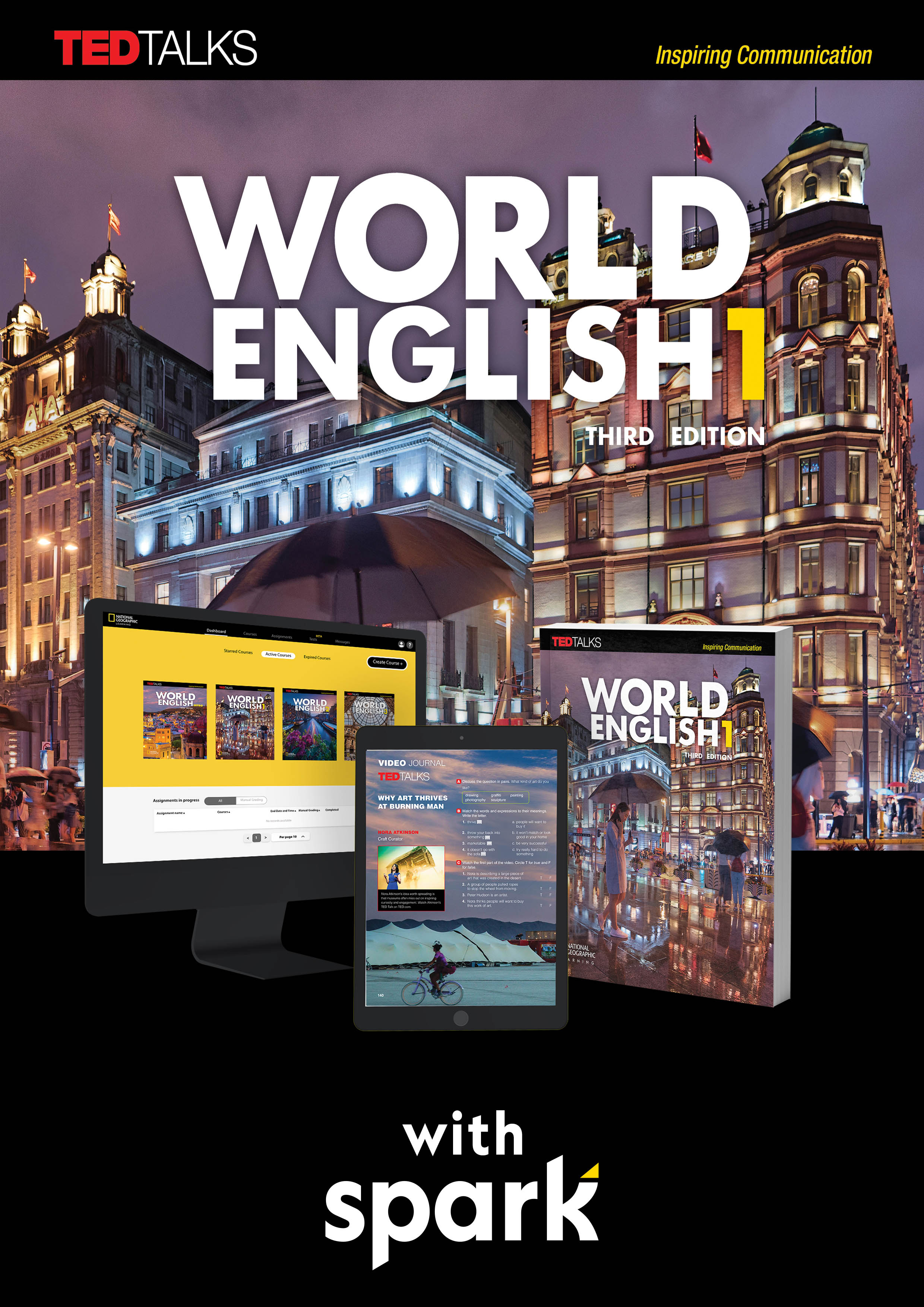 World English 1 with the Spark platform – NGL School Catalog – Product  9798214085265