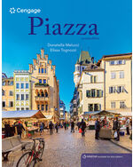 Piazza: Introductory Italian, Student Edition