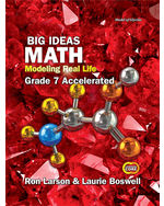 Big Ideas Math: Modeling Real Life Common Core - Grade 7 Accelerated