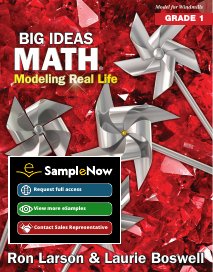 Big Ideas Math: Modeling Real Life, Grade 1